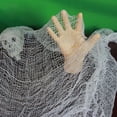 thumbnail image 3 of Haobase Halloween Deco Creepy Cloth- White Spooky Fabric Cloth  (183cm x 76cm), 3 of 4