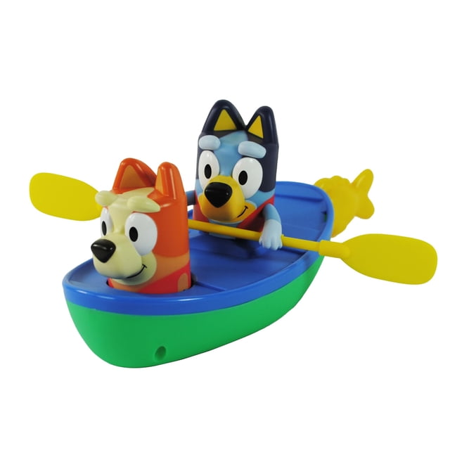 Juguete de baño TOMY Toomies Bluey Pull and Go en canoa con bingo de más de 18 millones