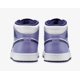 thumbnail image 5 of N I-K-E A i r-Jor-dan 1 Mid 'Sky J Purple' Men's Basketball Sneakers DQ8426-515 NEW, 5 of 6
