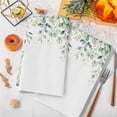 thumbnail image 3 of Eucalyptus Leaves Microfiber Kitchen Towel, Spring Summer Watercolor Botanical Soft Absorbent Dish Towels, Quick Drying Washable Dishcloths for Kitchen Cleaning, Drying Dishes, 18x28 Inches, 3 of 9