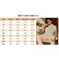 thumbnail image 2 of sogami Men's Cotton Linen Short Sleeve Button Down Shirt Casual Summer Shirt, 2 of 8