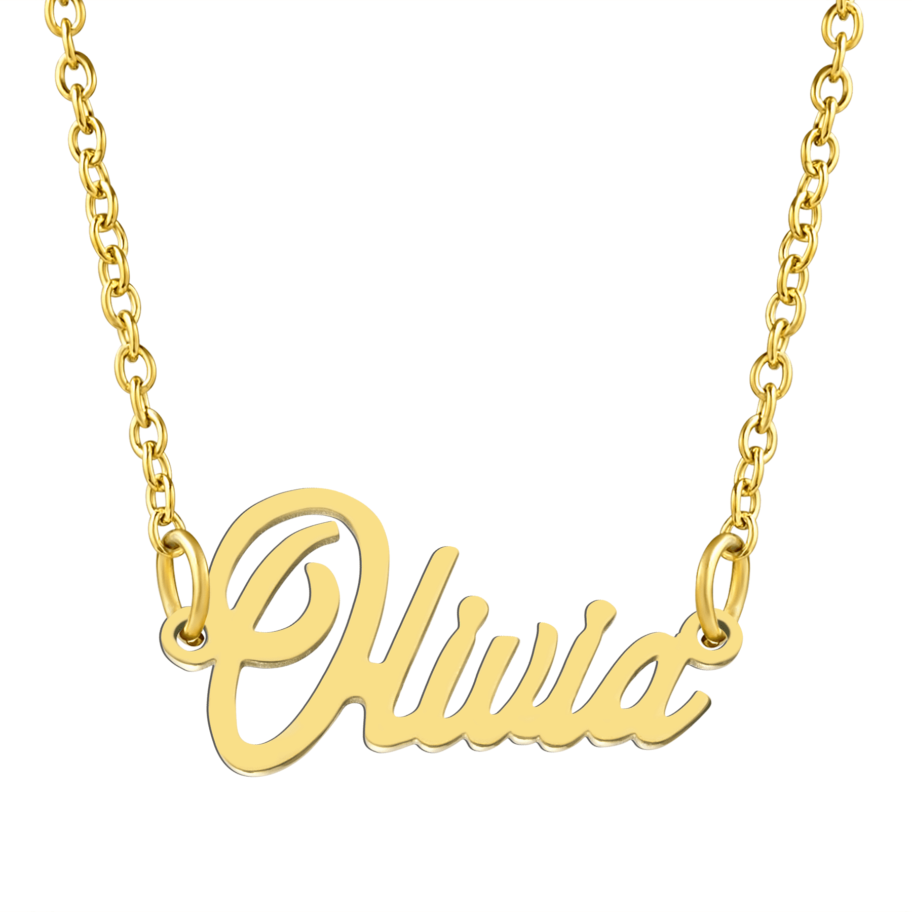 KISPER 18K Gold Plated Stainless Steel 