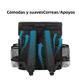 thumbnail image 4 of Mochila Repartidor Bloosom  Térmica Impermeable Tipo Uber Eats Didi Rappi Delivery Negro, 4 of 5