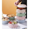 thumbnail image 6 of Bento Lunch Box Set for Women With Bag , All-In-One Bento Stackable Lunch Box Container With Spoon, Large Capacity Bento Box Adult, 4-Tier Leakproof, Bpa Free & Microwave Safe, 6 of 8