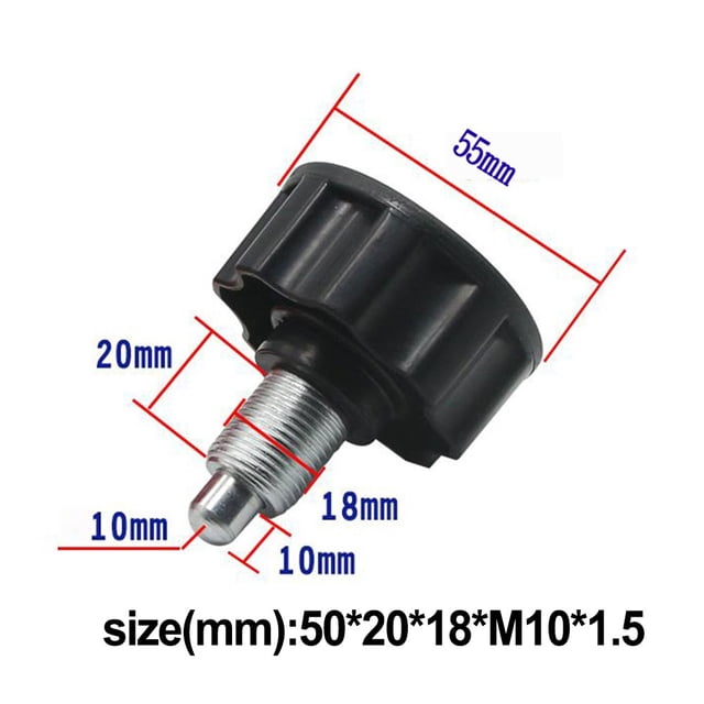 Exercise Bike Fitness Bicycle Pull Pin Spring Knob Locking Pin Screw M 18 M18
