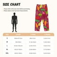 thumbnail image 4 of Lsque Cartoon Vegetables Print Women's Pajama Pants, Lounge Pant - Comfortable Home Wear,Elastic Waistband, Stylish Design-Small, 4 of 9