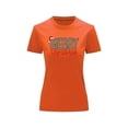 thumbnail image 2 of Playera Blusa Con Estampado Merry Christmas Estilo Animal Print Ropa Para Mujer Color Anaranjado Talla Grande Marca Emil SaEs, 2 of 4
