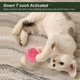 thumbnail image 2 of CHAO Pelota de juguete para gato con forma de pájaro con hierba gatera, juguete interactivo realista para gato con canto de pájaro, para morder, desviar y masticar (tres artículos), 2 of 5