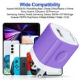 thumbnail image 6 of AILKIN Wall Charger Block,USB Charger Adapter,5V/1A/3Pack Wall Charger Block Fast Charging Station Power Base Charger Block Plug Brick for iPhone Wall Charger, 6 of 6