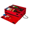 thumbnail image 3 of Santa's Bags Ribbon Storage Box - RED, 3 of 11