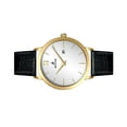 thumbnail image 3 of Westar Profile Leather Strap Silver Dial Quartz 50214GPN107 Men's Watch, 3 of 3