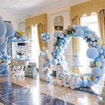 thumbnail image 4 of Kit Arche Guirlande de Ballons Bleus 84 Pcs, 4 of 4