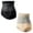 Black;Beige, variant on 3 Pack Fat Burning Shorts High Waist Compression Body Shaping for Women for Gym Workout Running Daily Wear Tummy Control Postpartum Recovery