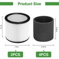 thumbnail image 6 of Foam Sleeve Filter for Shop-Vac 90304 90350 90333 Replacement for Most Wet/Dry Vacuum Cleaners 5 Gallon and Above, Compare to Part # 90304, 90585, 6 of 10