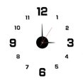 thumbnail image 2 of Frameless Wall Clock, Large Modern 3D Mirror Wall Clock Mute Diy Wall Stickers For Living Room Bedroom Home Decoration, 2 of 6