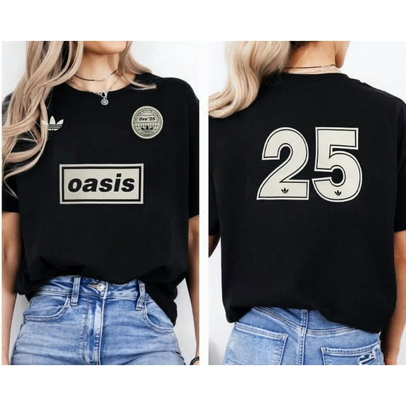 ZENUA Oasis Live-25 Tour Jacquard Two Sided T-Shirt Hot Trending Shirt/Sweatshirt/Hoodie