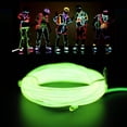 thumbnail image 1 of Cable de Luces de Neón EL Purplecrystal Verde Fluorescente para Decoración y Bricolaje, 1 of 6