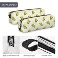 thumbnail image 4 of Fotbe Corn Estuche para Lápices de Cuero con Estampado, Estuche con Cremallera Resistente, Organizador Compacto y Elegante para Papelería, 4 of 7