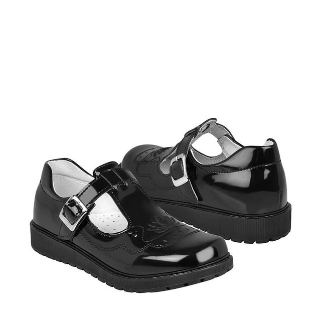 ZAPATOS ESCOLARES PARA NIÑA DOMINIQ 654 NEGRO DOMINIQ 654