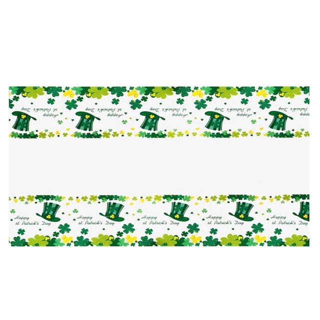 Disposable Rectangle Plastic Tablecloth For Parry Festival Theme Party Table Cloth Disposable PE Table Cloth