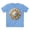 Carolina Blue, variant on Medallion Shirt, Shirt with Medallion, Tee Shirt with Medal