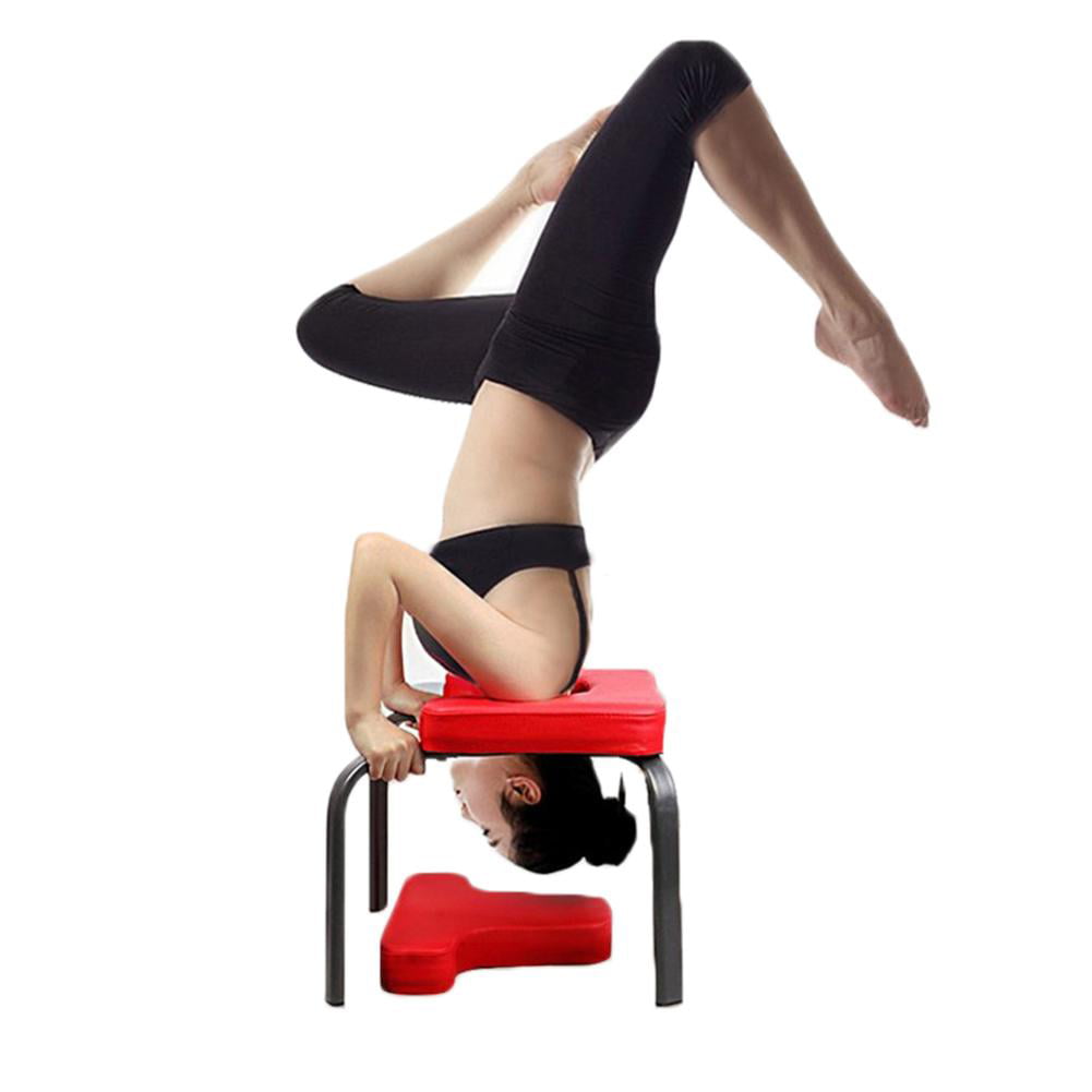 Yoga Headstand Bench,Sundlight Yoga Aids Workout Chair Headstand Stool Multifunctional Sports Exercise Bench Fitness Equipments Build Up Body