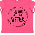 thumbnail image 4 of Inktastic I'm the Little Sister Girls Toddler T-Shirt, 4 of 5