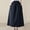 Navy, variant on WWV Womens Long Skirts Elastic High Waisted Pocket Skirt Dress Summer Solid Color Casual Ladies Loose Fit Anniversary Skirt Khaki L