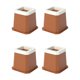 thumbnail image 1 of Elevadores de sofá Elevadores De Muebles Elevadores De Cama Antideslizantes Para Mesa De Sofá Cama Trapezoidal Marrón Trapezoide marrón Magideal Elevadores de sofá, 1 of 7