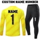 thumbnail image 1 of Uniforme de portero de fútbol para hombres y niños, esponja protectora de manga larga, camiseta de entrenamiento de fútbol, pantalones personalizados, 2023, 1 of 5