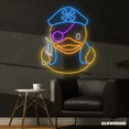 thumbnail image 2 of Glowneon Pirate Duck Neon Sign, Duck Decor, Duck Wall Art, Kid Gifts, 2 of 4