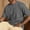 Gray, variant on Men's Knit Short Sleeve T-Shirts Casual Crewneck Solid Color Summer Cable Knitted Stretch Pullover Tees Navy
