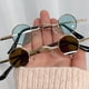 thumbnail image 2 of Minnieouse Mini gafas de sol, Protector de ojos, gafas Retro a la moda, multicolor, pequeño regalo dulce, diseño elegante, suministros atractivos para Lentes Oro/Rojo Minnieouse AP018383-05, 2 of 6