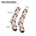 thumbnail image 2 of Sikiie Cute Cats Knee Socks, High Socks Long Stretchy Sock Women Knee High Stocking, Long Socks for Women, 2 of 6