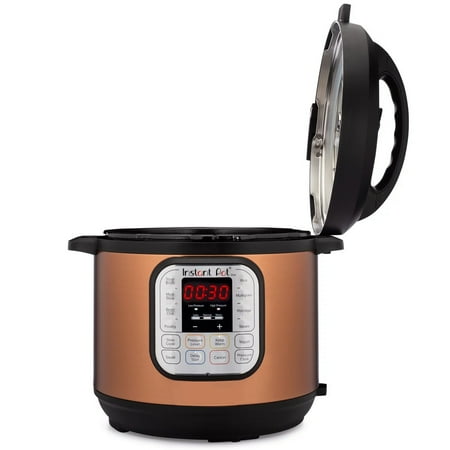 Instant Pot Duo 6-Quart Copper Stainless 7-in-1 Multi-Use Programmable Pressure Cooker, Slow Cooker, Rice Cooker(Copper)- Refurbished