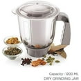 thumbnail image 3 of Excel Pro 3-Jar Mixer Grinder Kitchen Grinding Genius 750 Watt Powerful Motor, 3 Variable Speed with Incher, 110V,Blue, 3 of 8