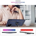 thumbnail image 6 of Samsung A71 5G Case, A71 5G Phone Case with Screen Protector, Military Grade Protective Cases with Ring for Samsung Galaxy A71 5G (Blue), 6 of 11
