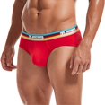 thumbnail image 3 of Sngxgn Men's Underwear Boxer Briefs, Cool Comfort Breathable Underwear(Red,M), 3 of 6