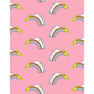 Barbie Logo Mix Removable Vinyl Wallpaper, Robin's Egg