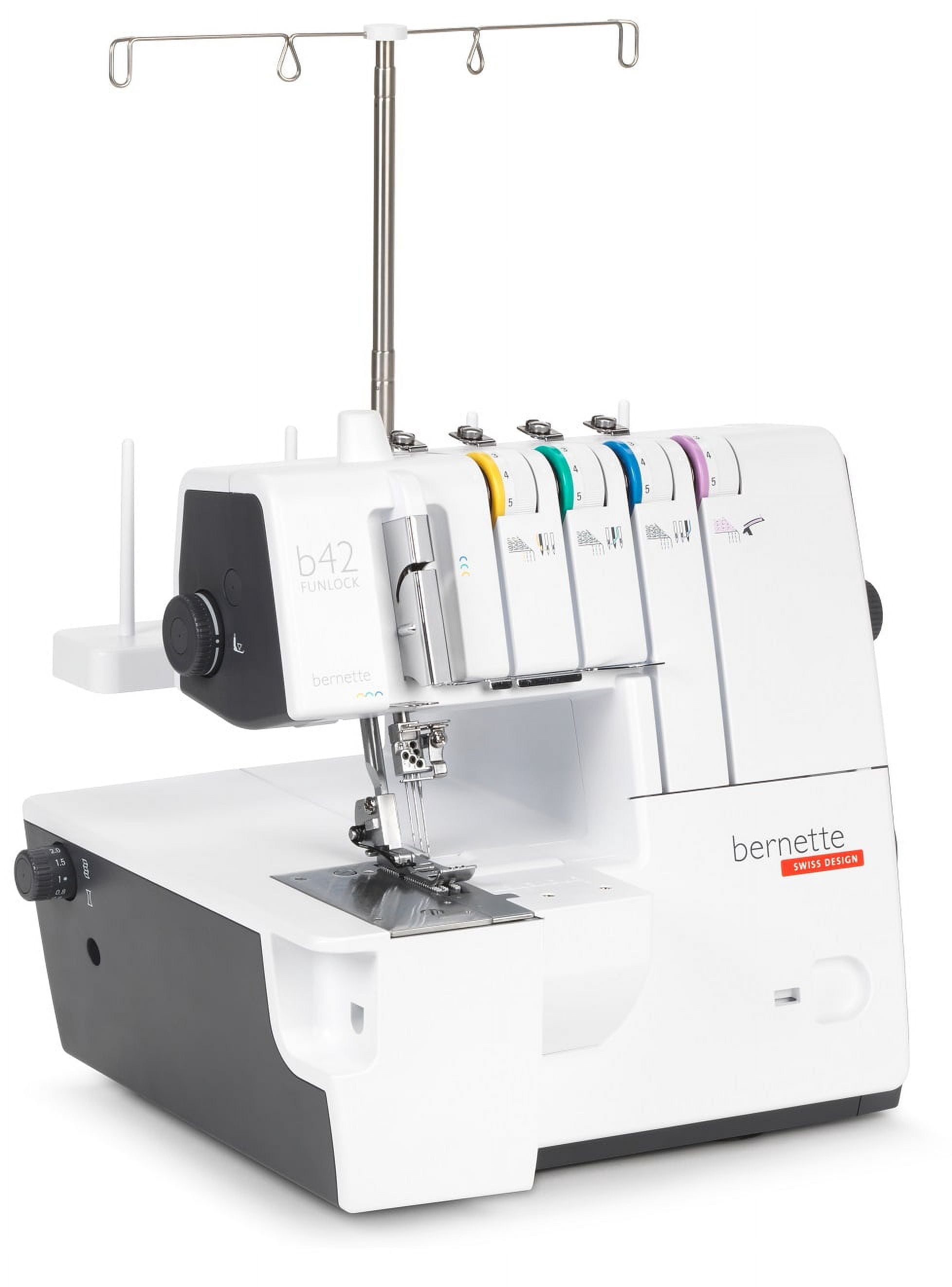 Bernette Funlock B42 Overlock Serger 4 Thread 3 Needle Coverstitch Sewing Machine