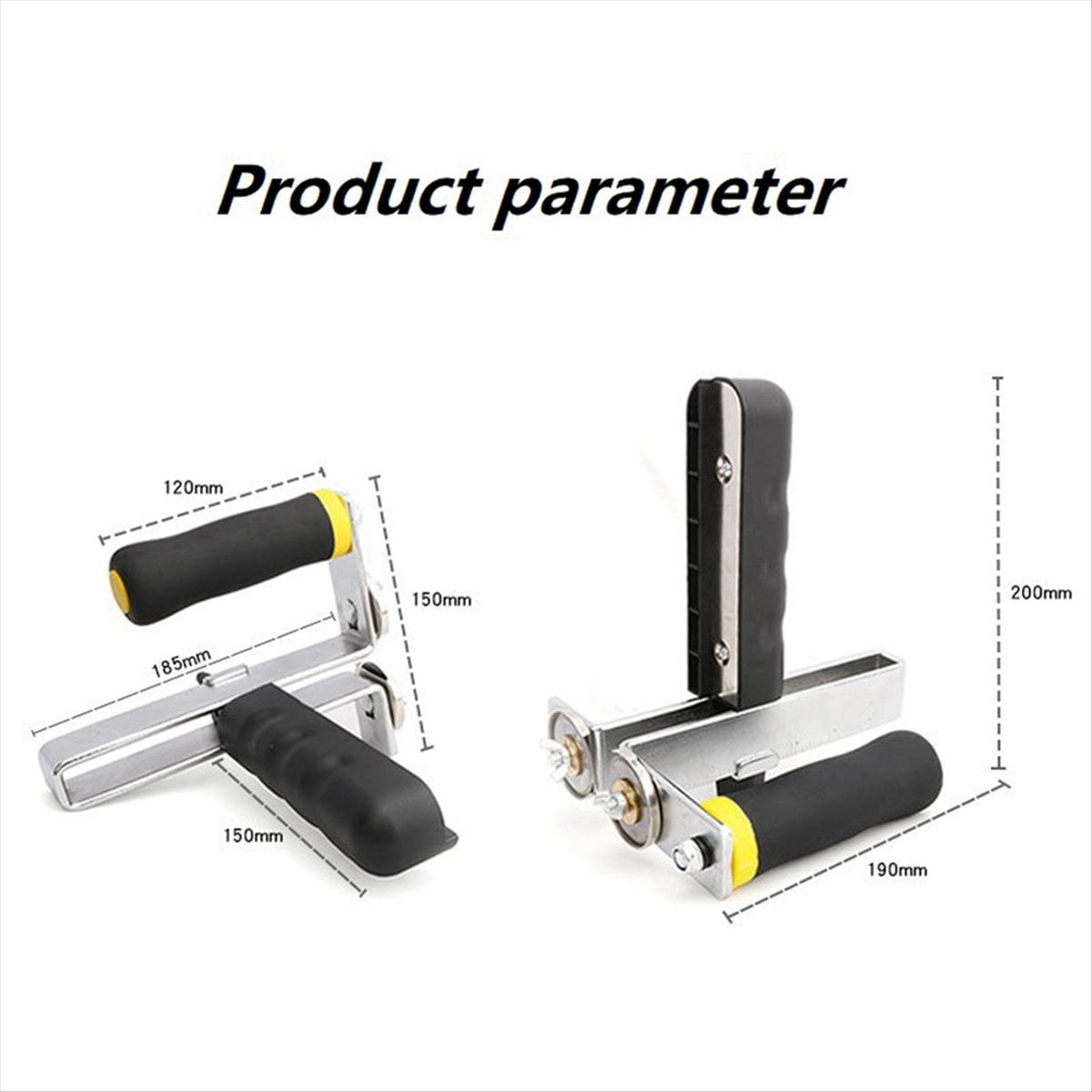ckepdyeh Gypsum Board Cutter Multi-Functional Hand-Push Roller-Type Slitting Knife Hand-Cut Cutting Board Cutter