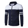 thumbnail image 4 of Nouvelle Mode Chandail Ajusté Décontracté d'Hiver pour Hommes Coupe-Vent Veste Manteau Chandail, 4 of 5
