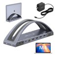 thumbnail image 1 of Estación de acoplamiento TobeNone para MacBook con doble monitor 4K 100W USB-C, 1 of 9