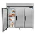 thumbnail image 2 of Maxx Cold Triple Door Reach-In Freezer, Top Mount, 81"W, 72 cu. ft. Storage Capacity, Energy Star Rated, in Stainless Steel (MCFT-72FDHC), 2 of 5