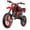Black, variant on 50cc Gas Dirt Bike for Ages 13+, 2-Stroke Mini Dirt Bike Up to 28 MPH, Off-Road Motorcycle with Pull Start, Automatic Clutch, Front & Rear Disc Brakes, Shock Absorbing Springs, 180 lbs Capacity