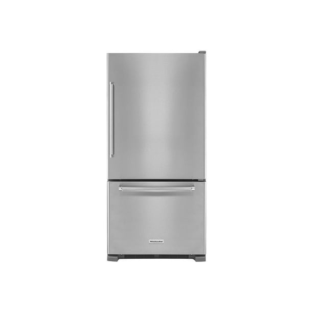 KitchenAid KRBR102ESS Refrigerator/freezer bottomfreezer