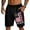 S2-Black, variant on Patriotic Shorts for Men Mesh Drawstring Elastic Waist Short with Pockets Fast Dry Sweat Shorts Gym Workout Running Training Lounge Clothes,Pink 2XL