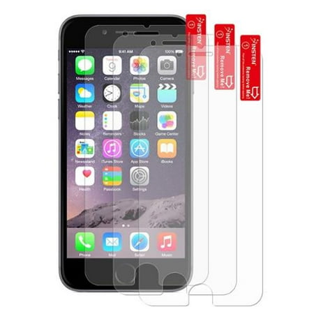 Insten 3 x Clear Screen Protector LCD Guard Shield For Apple iPhone 6S Plus / 6 Plus 5.5