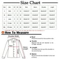 thumbnail image 5 of Cilsoka Shirts for Women Graphic Tees Womens Tops Dressy Casual Cotton Womens Crop Tops Sexy 3/4 Length Sleeve Womens Tops Fall Winter My Orders past Orders, 5 of 5
