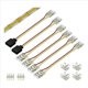 thumbnail image 2 of 2Conjunto Conectores de 10 mm para CCT Tunable COB LED Strip Light Kit de ConexióN de ExtensióN de Terminal Sin Soldadura de 3 Pines, 2 of 5